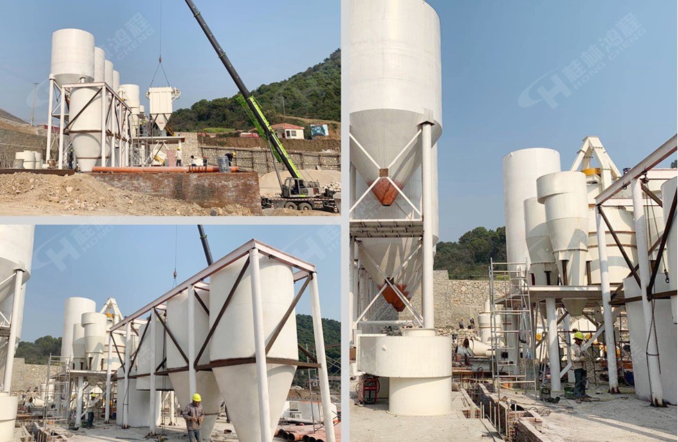 桂林鴻程氫氧化鈣生產線案例 桂林鴻程氫氧化鈣生產線案例